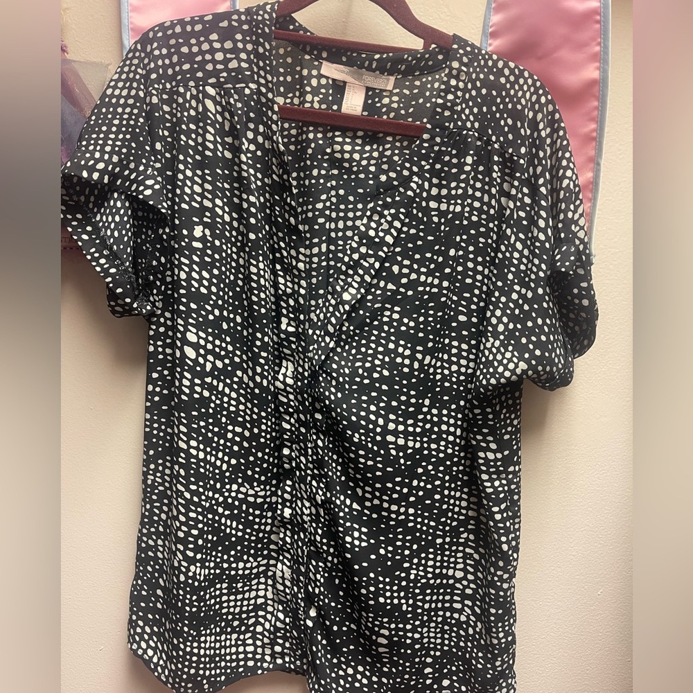 Light blouse, button up